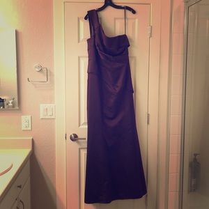 Vera Wang Plum Dress